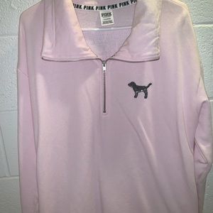 Pink sweatshirt with sequin bling